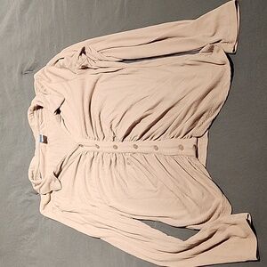 Old Navy Tan Ribbed Shirt